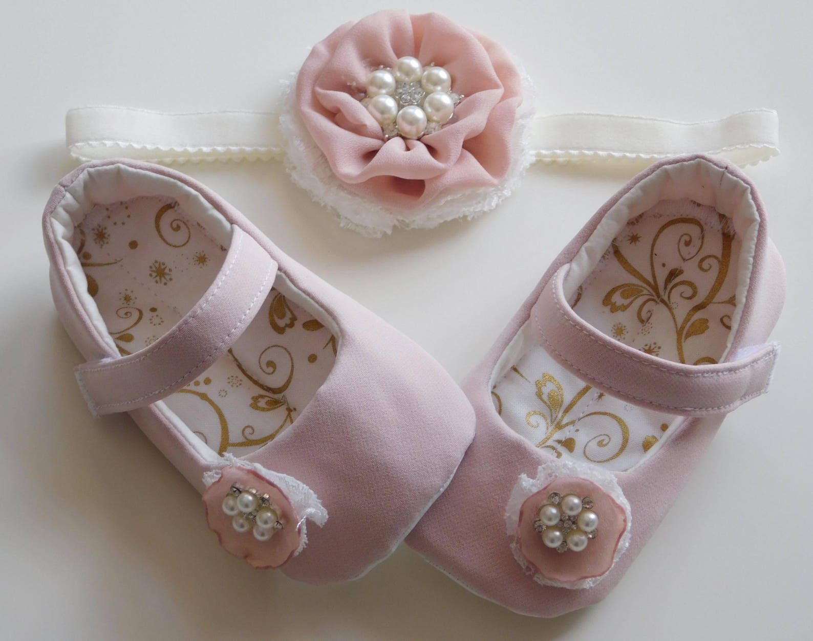 baby girl shoes flower girl shoes baby shower baby gift ballet slipper toddler wedding shoes ballet flats dance shoes dusty pink