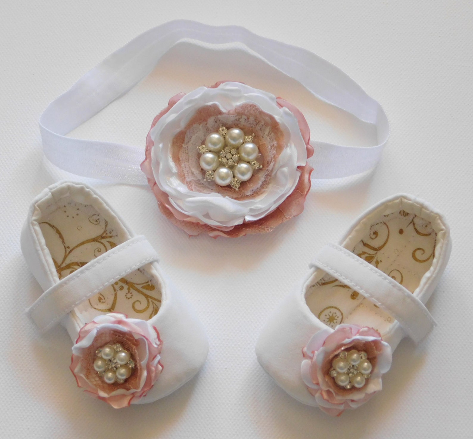 flower girl shoes crib shoes baby shoes ballet shoes baby gift bridal flats white shoes girl flats baptism shoes baby shower