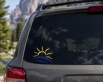 Universal Naturist Symbol Decal International Naturist Logo Positive Attitude Naturism Decal Window Laptop Cup Nudist Decal Nudity Sticker