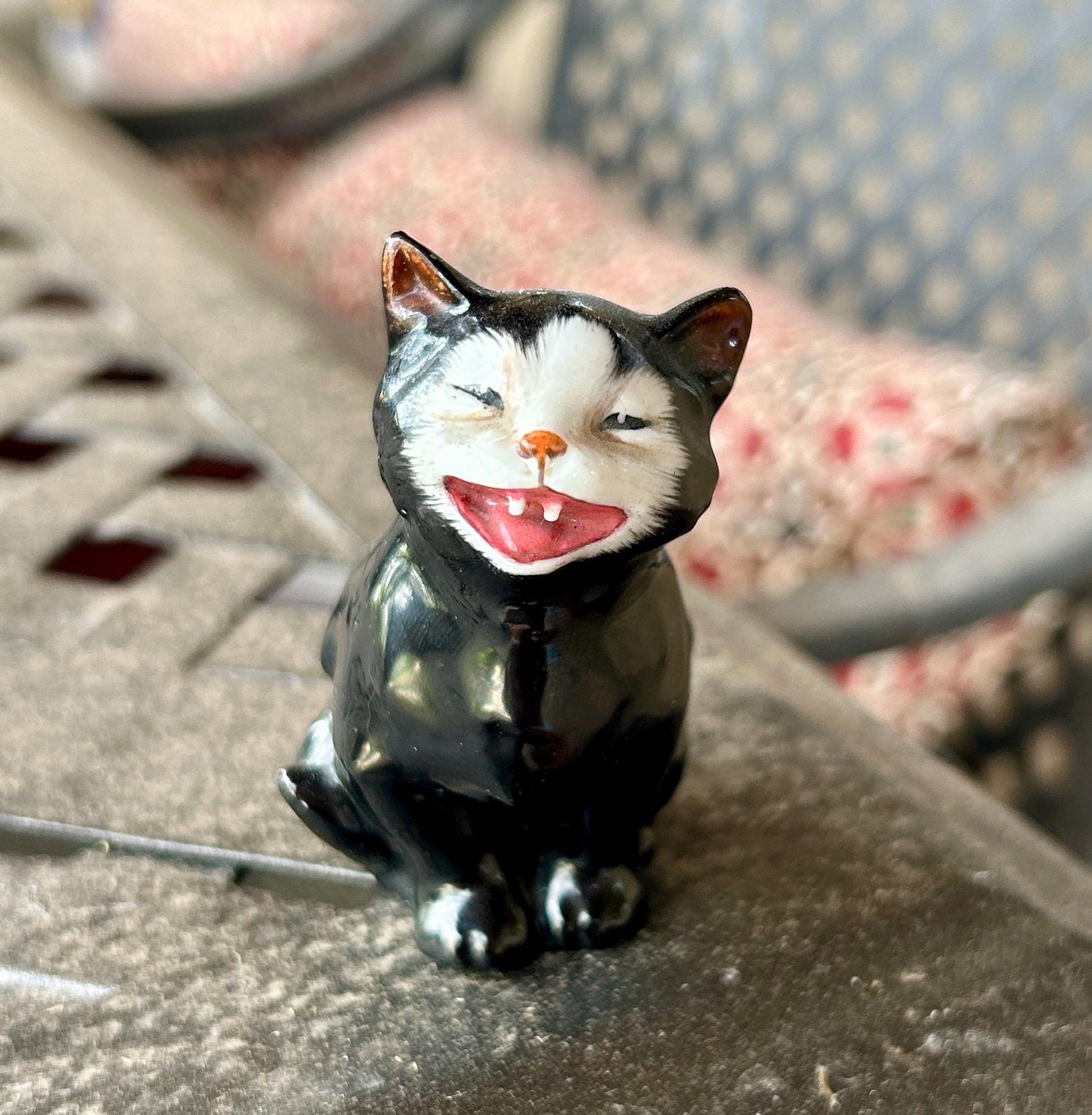 ビンテージ★英国 ロイヤルドルトン/ラッキー キャット★ ロイヤル・ドルトン ラッキー・キャット