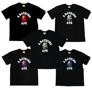 【A・BATHING APE】BAPE LOGO LONG TEE 90s 90s Bape A Bathing Ape T shirt japan NIGO size L Single