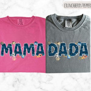 Outer Space Birthday Shirt: 1st Trip Around Sun, Family Astronaut Tee image 7
