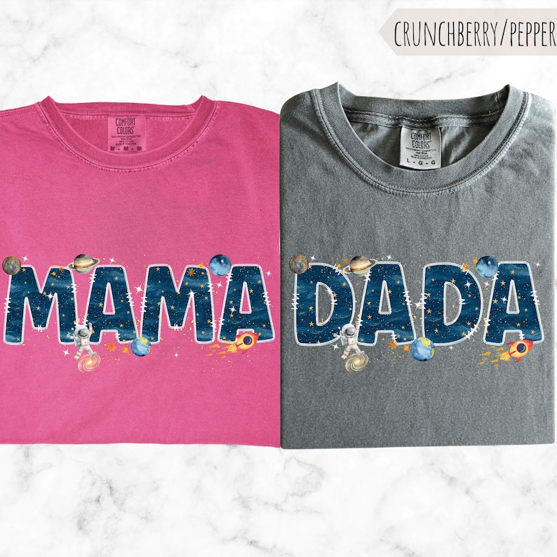 Outer Space Birthday Shirt: 1st Trip Around Sun, Family Astronaut Tee image 7