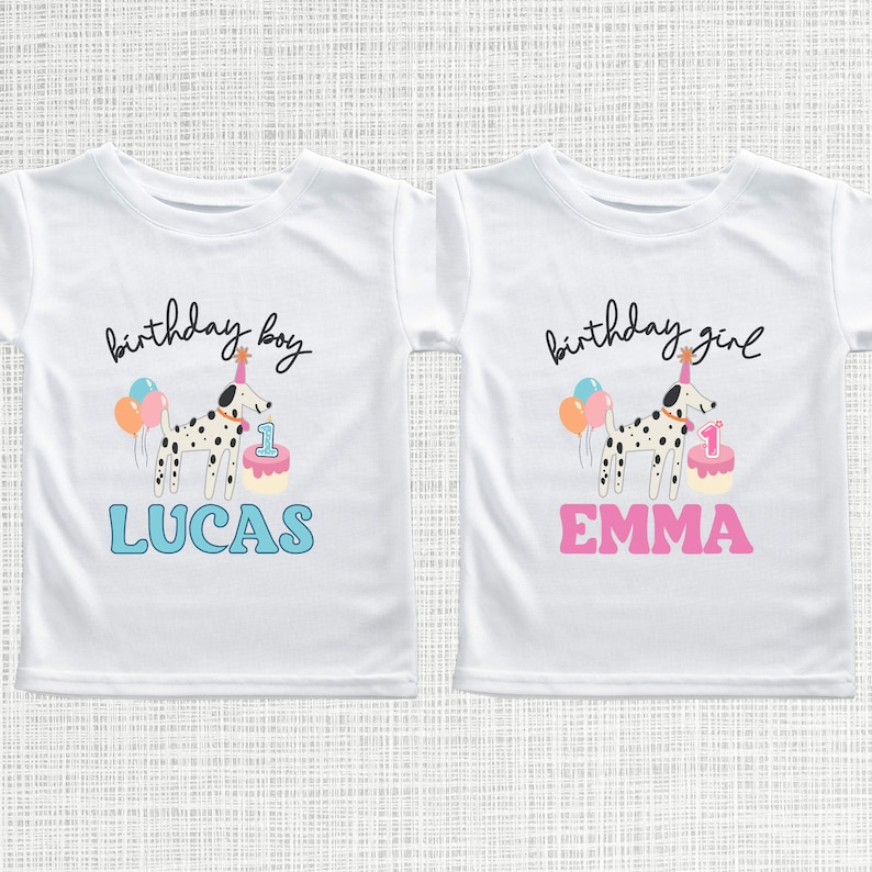 Puppy Birthday Shirt Let's Pawty Birthday Boy Girl Birthday Shirt Dog Party Puppy Pawty Toddler Birthday Matching Family Shirts Two Pawty image 5