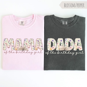 First Chapter Birthday Shirt: Book Theme, Matching Family Tees