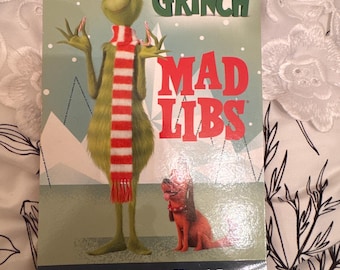 Juego de Mad Libs de El Grinch del Dr. Seuss