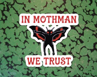En Mothman confiamos: vinilo de Cryptid para portátil