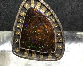 Australian Opal ring