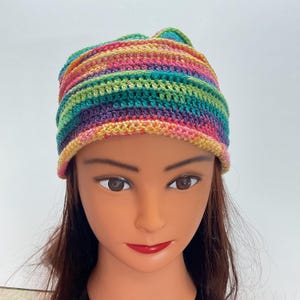 slouchy beanie, beanie, hat, handmade hat