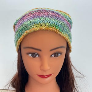 rainbow beanie, hat