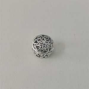 pandora sterling silver  loving sentiments charm
