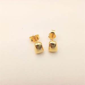 pandora organically shaped stud earrings