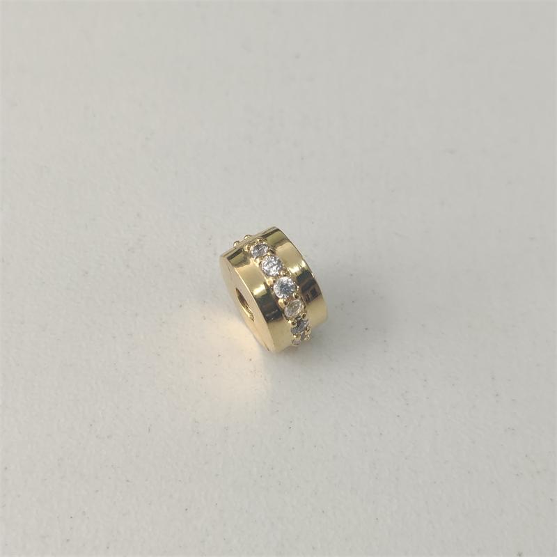 Pandora Shine Charm Clip Shining Path Spacer S925 Ale