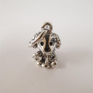 pandora poodle puppy dog charmale s925 sterling silver pendant