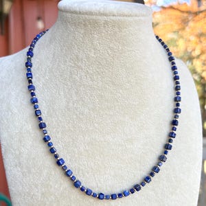 Lapis necklace!