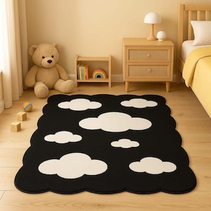 Modern Hand Tufted Rugs 100% Wool Area Rugs | Bedroom Rugs, Living Room Rugs, Kid&#39;s Room Rugs, Office Room Rugs | 5x8 rugs, 6x9 rugs |l