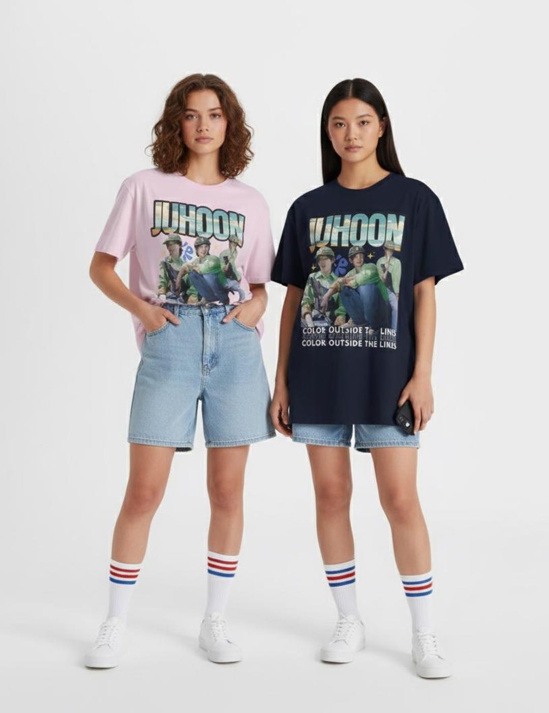 T-shirt Unisexe CORTIS Team Fan - Manches Courtes - Polyester Léger - Tailles XXS à XXXXL - Style Décontracté K-Pop