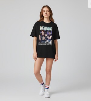 T-shirt Fan K-Pop 2025 - Coupe Unisexe, Manches Courtes, Polyester Léger, Tailles XXS à XXXXL