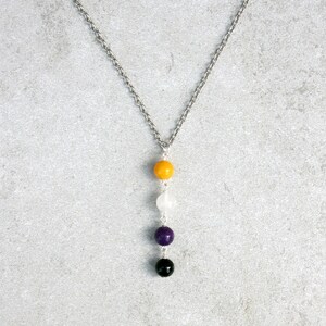Nonbinary necklace, nonbinary pride choker necklace, nonbinary flag jewelry, coming out gift