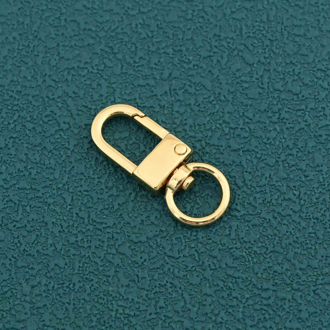 Durable 18K Gold Filled Keychain Clasp Head Lobster Hook Connector