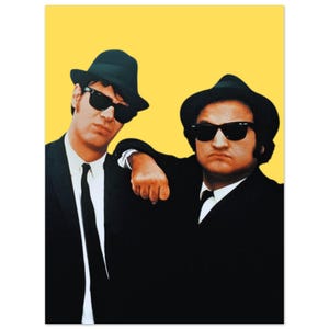 Blues Brothers Pop Art Classic Semi-Glossy Paper Poster