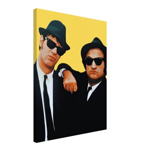 Blues Brothers Pop Art Canvas