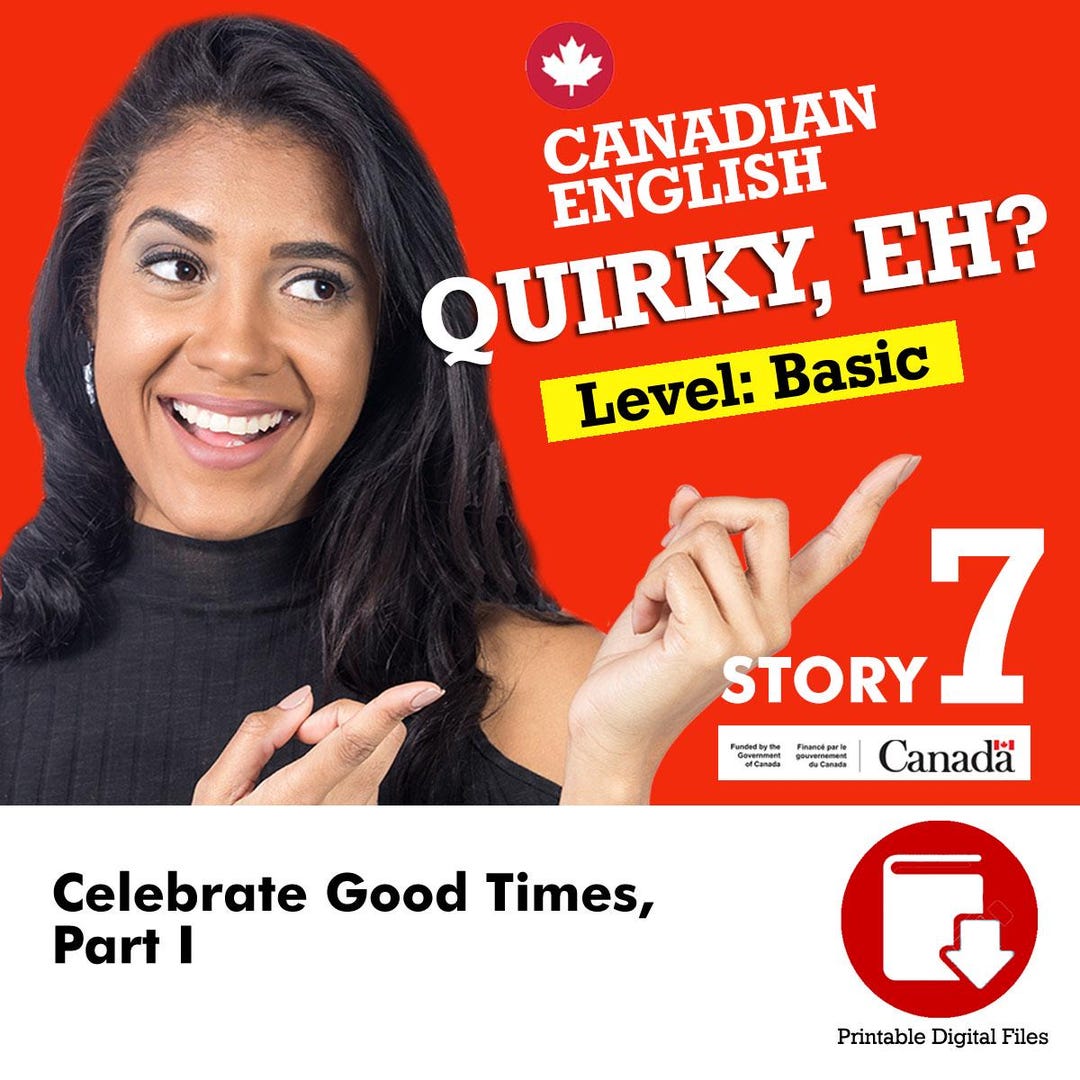 ESL Worksheets – Canadian English With Humour – Beginners Reading for ...