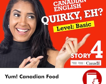 Cuento peculiar de ESL: lectura y comprensión auditiva en inglés canadiense. Hoja de trabajo en PDF, documento de Word y MP3 para estudiantes de CLB.