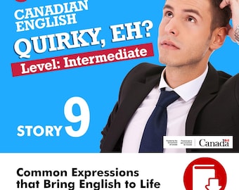 Engaging ESL stories – Canadian English for intermediate learners – CLB 4-6 digital download with audio & editable PDF