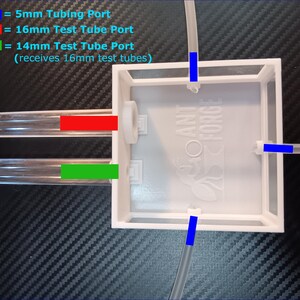 Ant Farm Starter Kit Outworld and Test Tubes for Small and Medium Sized Ants image 2