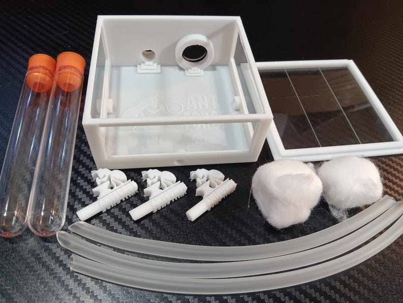 Ant Farm Starter Kit Outworld and Test Tubes for Small and Medium Sized Ants image 1