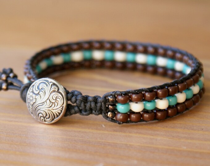 Vegan Wrap Bracelet Knotted Macrame Friendship Gift Idea Etsy