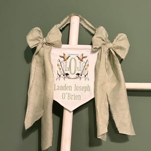 Mallard GSP Personalized Duck Baby Banner Newborn Custom Hospital mallard-gsp-personalized-duck-baby-banner-newborn-custom-hospital