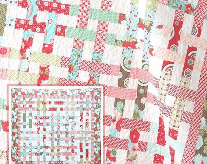 Basket Case Quilt Pattern by Cluck. Cluck. Sew FREE SHIPPING Etsy