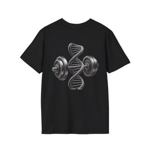 Fitness DNA T-Shirt: Unisex Workout Tee, Motivational Gym Apparel