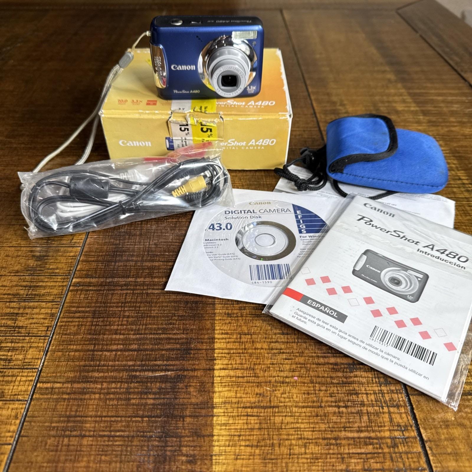 Canon Powershot A480 - Etsy