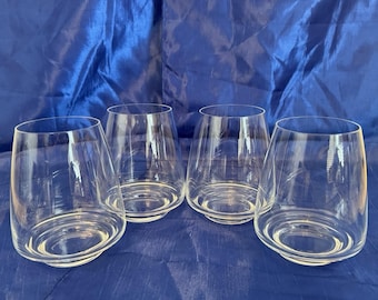 Conjunto de quatro taças de vinho sem haste Luigi Bormioli Crescendo