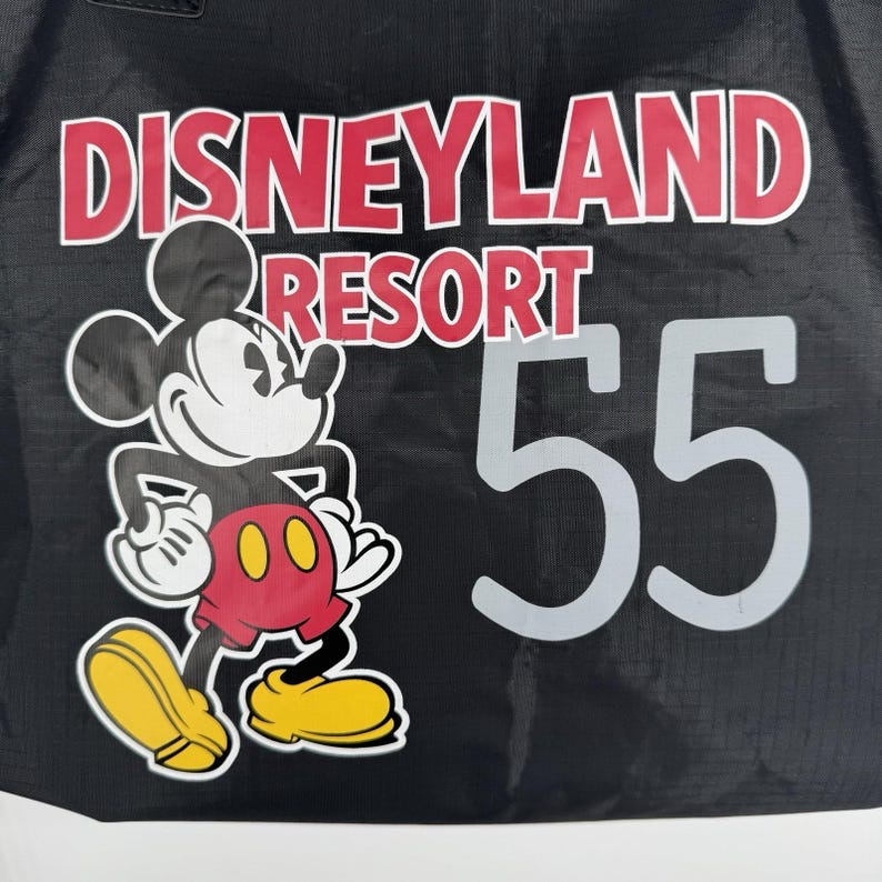 2010 Disneyland Resort 55th Anniversary Tote Bag~ Mickey Mouse - Excellent image 2