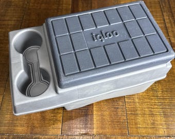 IGLOO Little Kool Rest Cooler Car Truck Console Armrest Drink Holder Ice Chest
