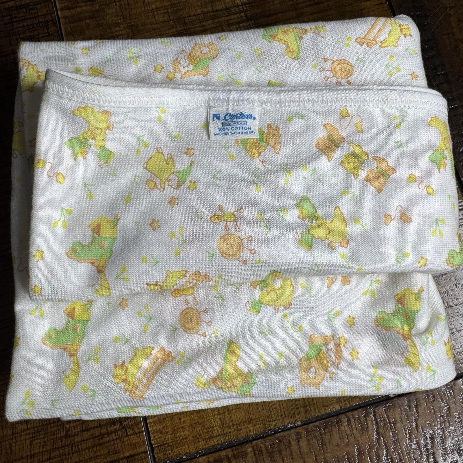 Vintage carters baby blanket - Etsy 日本