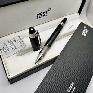 Montblanc Star walker Black Ink Stainless Steel Roller Ball Pen