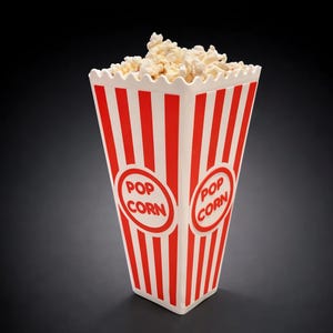 Personalized Popcorn Bucket, Custom Movie Night Snack Holder