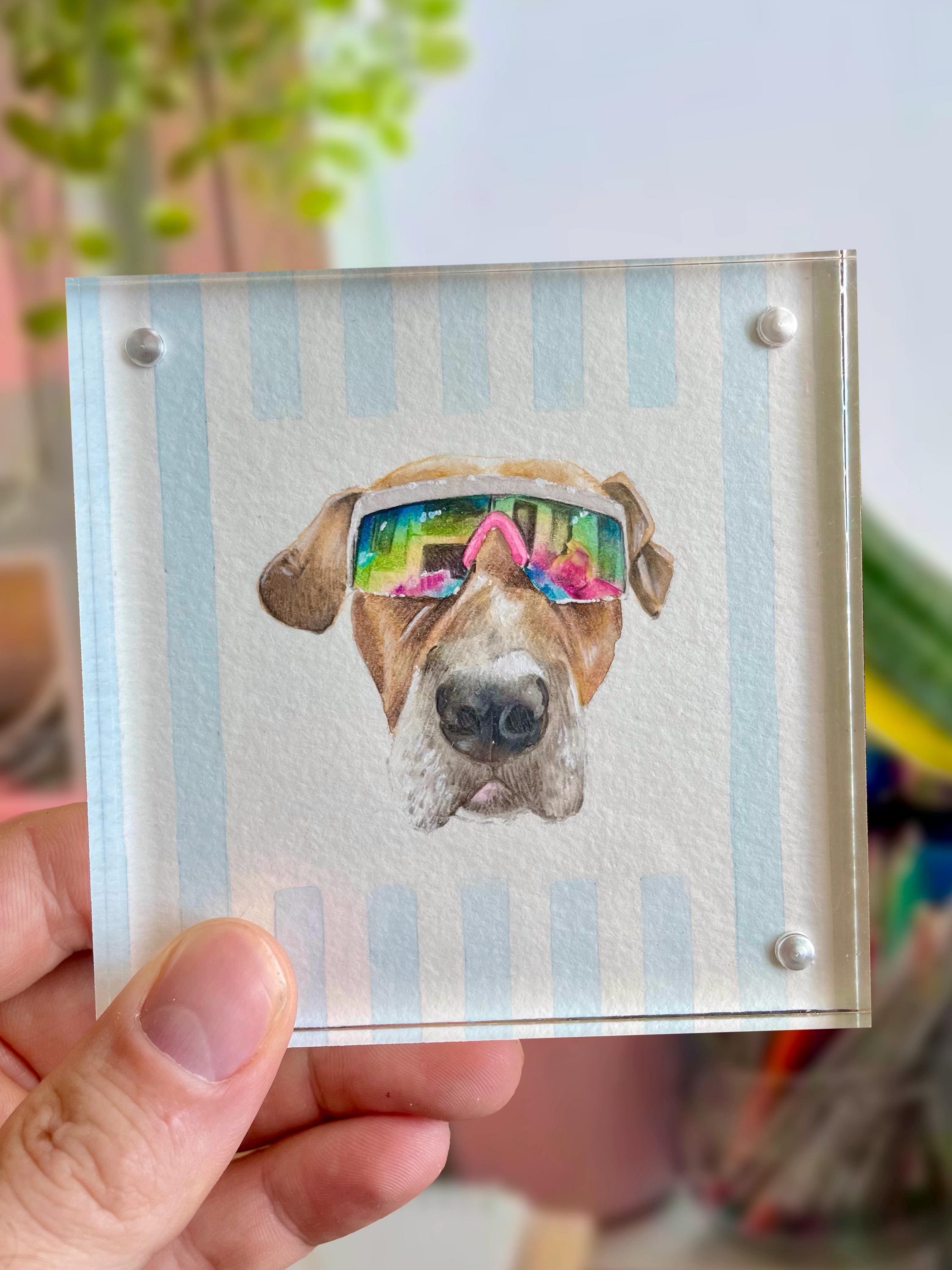 Custom Pet Portrait | Personalized Dog or Cat Painting