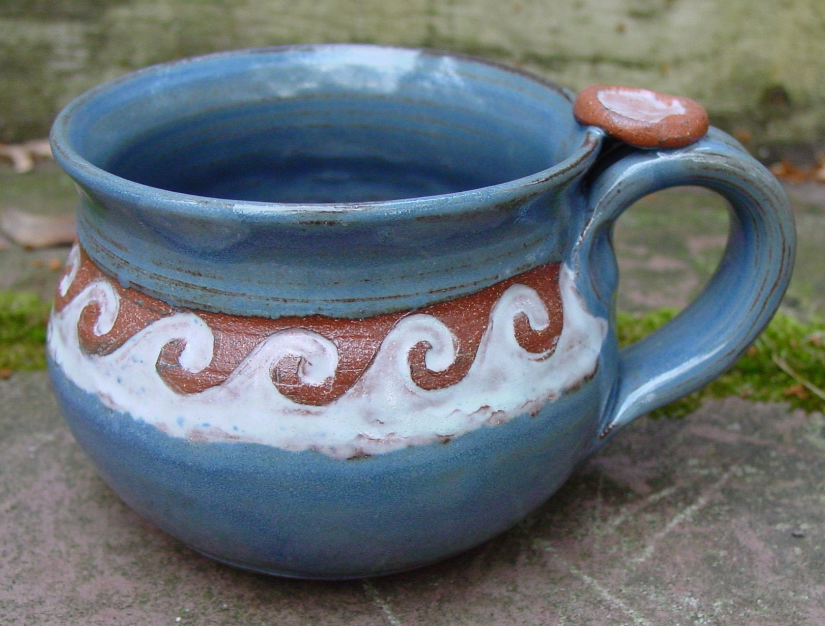Wave Mug Etsy