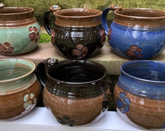 Paw Print Chowder or Coffee Mugs