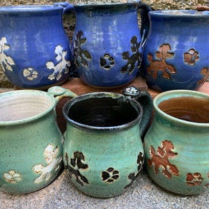 Poodle Pottery Mug