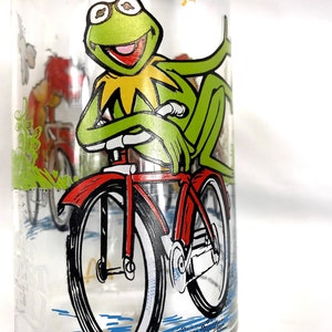 Muppets, kermit, ms piggy, gonzo McDonald’s, SINGLE GLASS, great Muppet caper, Libby, glasses,new