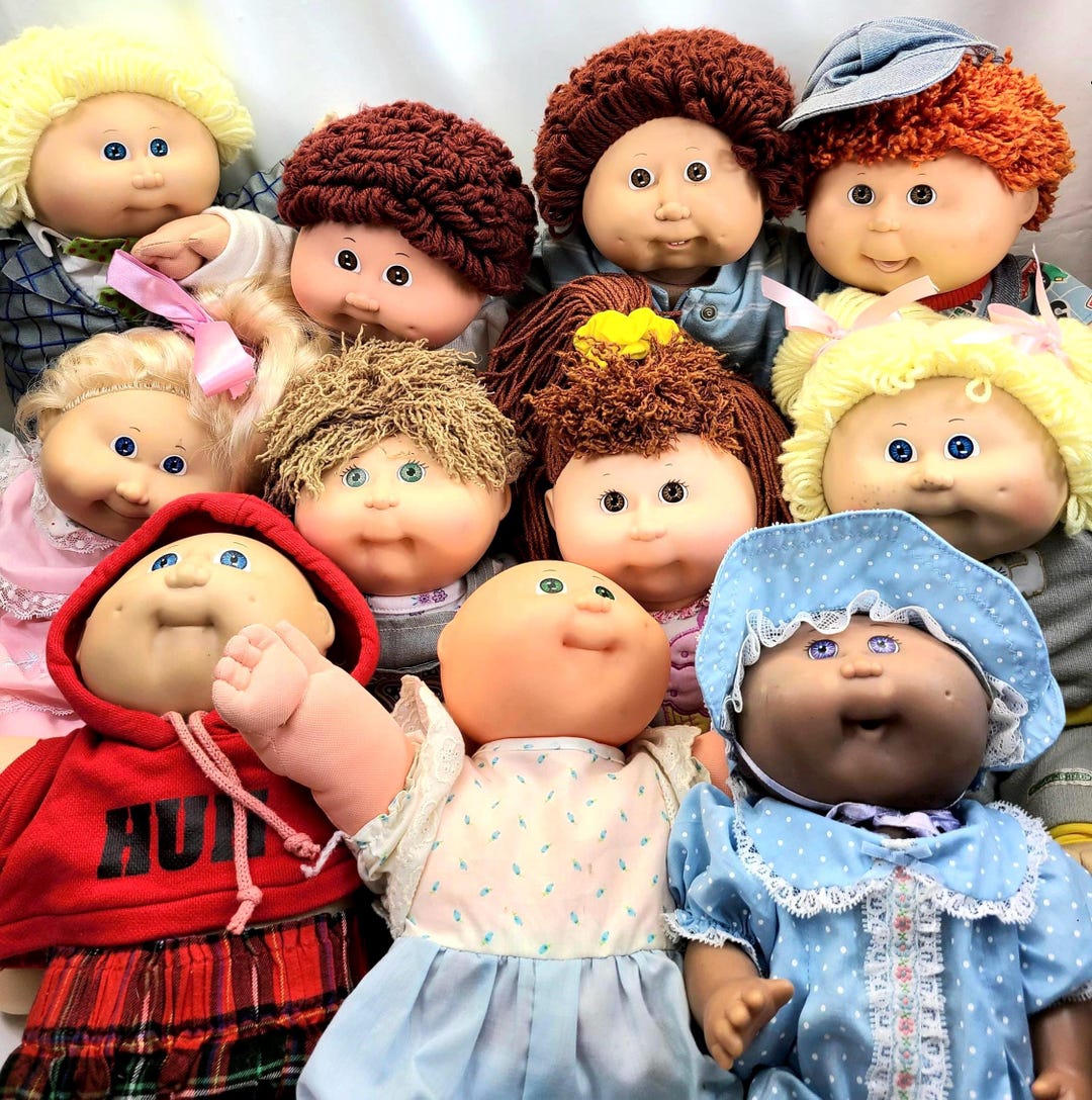 Vintage Cabbage Patch Kids Doll Your Choice Cleaned Restored Etsy Vintage Cabbage Patch Kids Doll Your Choice Cleaned Restored Etsy