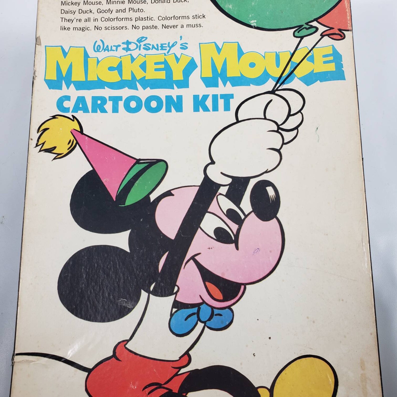 Mickey mouse colorforms cartoon kitdisney | Etsy