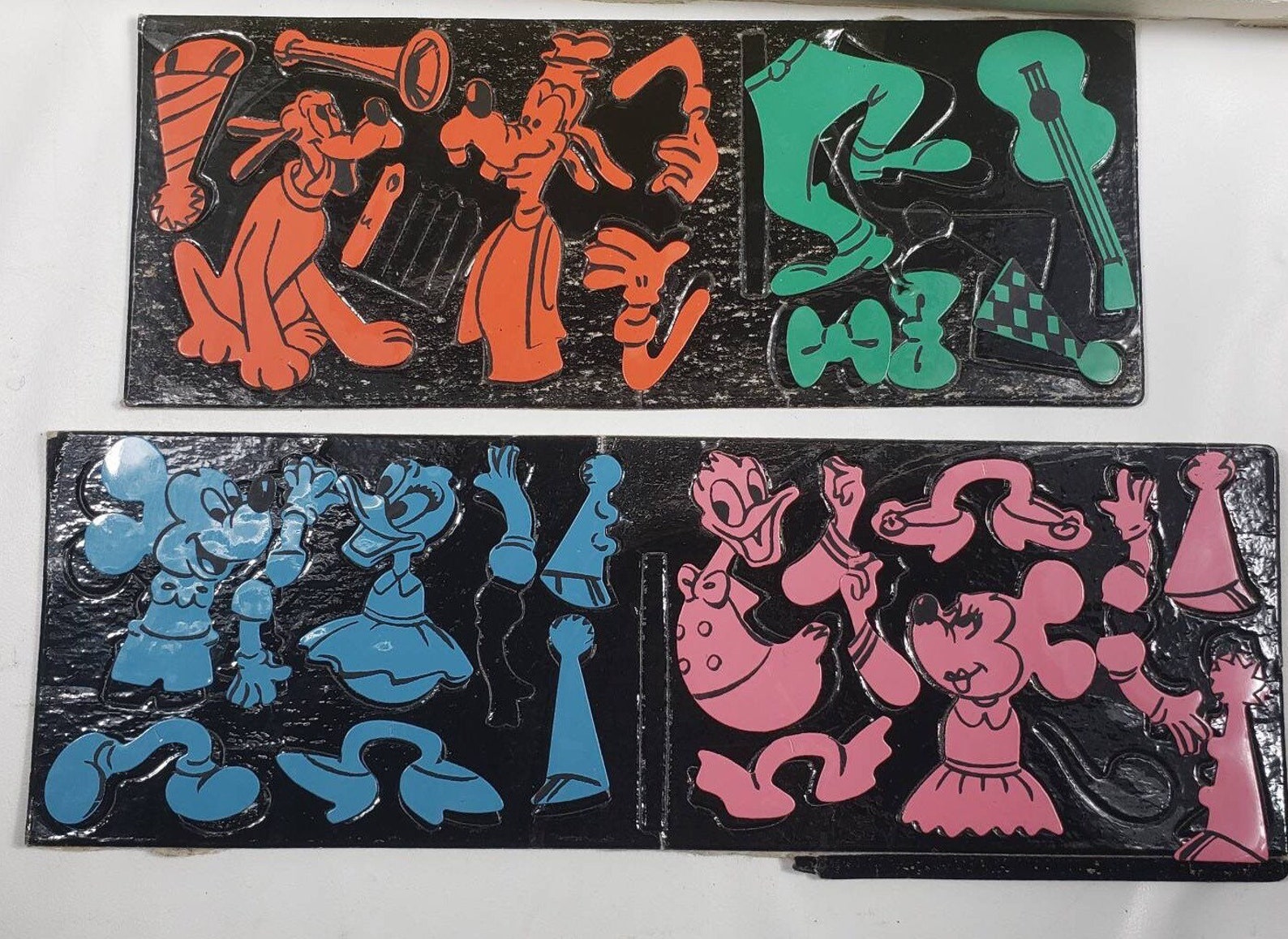 Mickey Mouse Colorforms Cartoon Kitdisney - Etsy